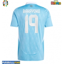Belgien Johan Bakayoko #19 Auswärtstrikot EM 2024 Kurzarm